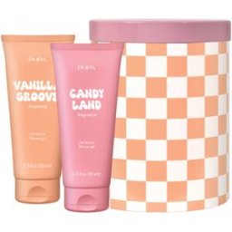 Pupa HAPPYBOX KIT 3 VANILLA GROOVE/CANDY LAND 200 ML X 2 Gel Doccia - 200 ML X 2 Gel Doccia