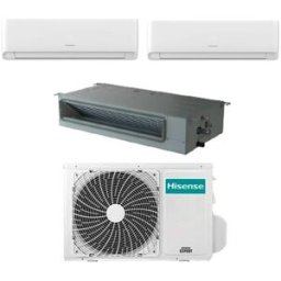 Hisense Condizionatore Hi Comfort E Canalizzato Trial Split 9000+12000+18000 Btu Inverter R32 A++ 5amw105u4rqc