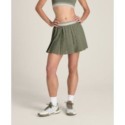 Wilson Split Pleat Skirt
