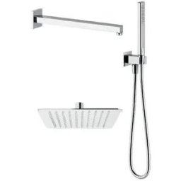 Ponsi Kit Doccia Quadro Con Soffione, Braccio Doccia, Supporto Doccia, Presa D’acqua E Doccetta Codice Prod: Bn Kit C Ki14
