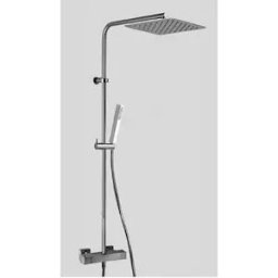 Mamoli Feel Colonna Doccia Con Miscelatore, Deviatore, Soffione E Doccetta Anticalcare Cromato Codice Prod: 383708420021