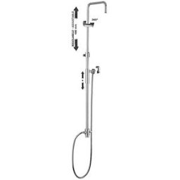 Rubinetteria Paffoni Master Plus Colonna Doccia Regolabile Cromato Codice Prod: Zcol611crx