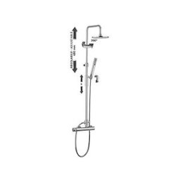 Rubinetteria Paffoni Master Plus Colonna Doccia Regolabile Cromata Codice Prod: Zcol601cr
