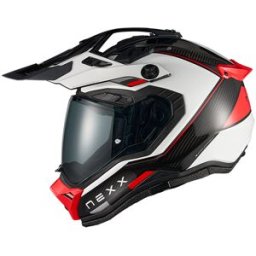 Casco Moto integrale Adventure Nexx X.RALLY Raid Bianco Ross taglia S