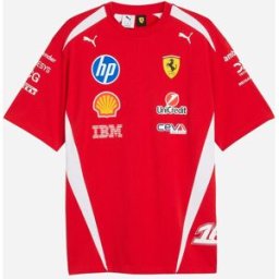 Puma Ferrari Authentic Replica Leclerc M - T-shirt - Uomo - Rosso nd_M