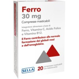 SELLA Srl FERRO 30mg 20 Cpr SELLA