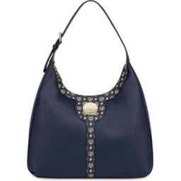 Hobo Bag New Royal Laurel NAVY/BLU/AVORIO, one_size, Pollini one_size