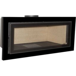 Panadero STUFA LEGNA PANORAMA 8,9 kW NERO L1120xP470xH510 mm