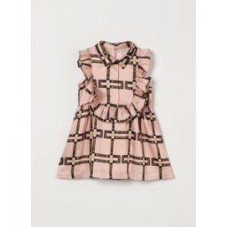 Elisabetta Franchi La Mia Bambina Abito chemisier Marrone Taglia 12M