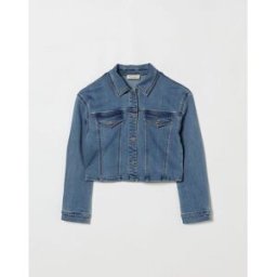 Twinset Giacca di jeans Blue Taglia 14