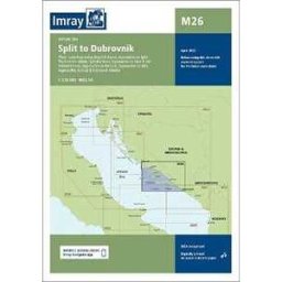 Imray M Series M26 Split to Dubrovnik