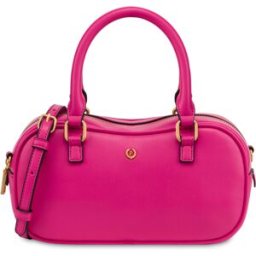 Bowling Bag Bon Bon in Soft Pu FUXIA, one_size, Pollini one_size