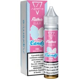 Suprem-e Cotton Candy Flavour Bar Liquido Mini Shot Mix 10ml Zucchero Filato Ghiaccio