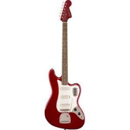 Squier CV Bass VI LRL CAR Candy Apple Red