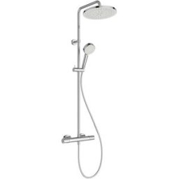 COLONNA DOCCIA IDEAL STANDARD CERATHERM T25N CROMO 2 GETTI CON MISCELATORE TERMOSTATICO