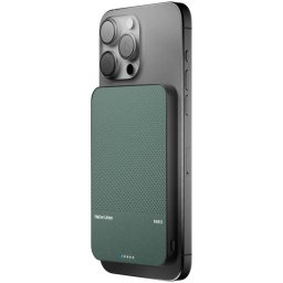 Native Union (Re)Classic Power Bank magnetico MagSafe 5.000mAh USB-C colore Verde Slate Green