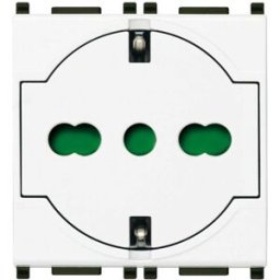 Vimar PRESA UNIVERSALE 2P+T P40 PLANA UP A FILO MURO