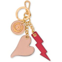 Portachiavi con Charms NUDE/ROSSO, one_size, Pollini one_size