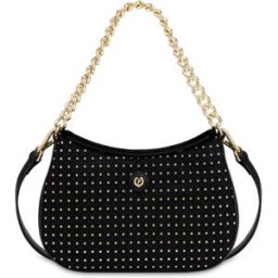 Crossbody Bag Bon Bon with Crystals NERO/NERO, one_size, Pollini one_size