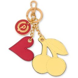 Portachiavi con Charms ROSSO/GIALLO, one_size, Pollini one_size