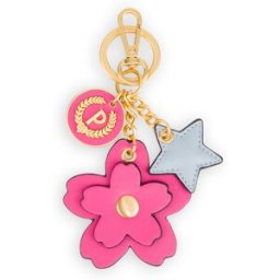 Portachiavi con Charms FUXIA/CIELO, one_size, Pollini one_size