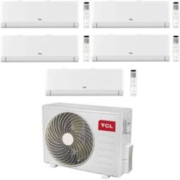 TCL Climatizzatore Penta Split Breezein P5 9000+9000+9000+12000+18000 Btu Inverter Wifi A++ R32 Mt4250