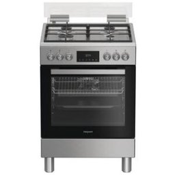 Hotpoint Cucina a gas con forno elettrico a libera installazione Ariston: 60 cm, - H6G5LMX 869991715980