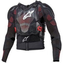 Corpetto Moto Cross Alpinestars BIONIC TECH V3 Rosso Bianco taglia S