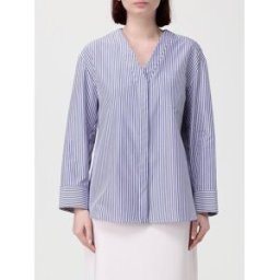 Max Mara Camicia Chicca in cotone a righe Rigato Taglia 40