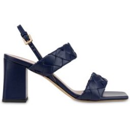 Sandalo Dama in Vitello BLUE, 40, Pollini 40