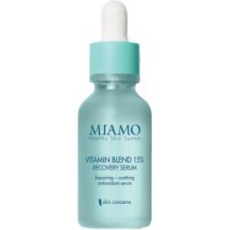 MEDSPA Srl Miamo Skin Concerns Vitamin Blend 15% Recovery Serum - Siero viso riparatore, lenitivo e antiossidante - 30 ml
