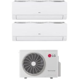 LG Climatizzatore Libero Smart Wifi Dual Split 9000+9000 Btu Inverter Con R32 Mu2r15 In A+++