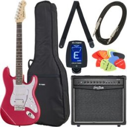 Harley Benton ST-20HSS CA Standard Set 2 Candy Apple Red