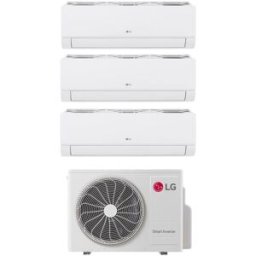 LG Climatizzatore Libero Smart Wifi Trial Split 9000+9000+12000 Btu Inverter In R32 Mu3r19 A+++