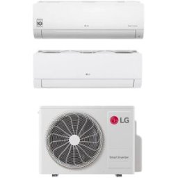 LG Climatizzatore Libero Smart Wifi Dual Split 7000+12000 Btu Inverter Con R32 Mu2r15 In A+++