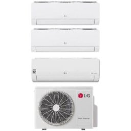 LG Climatizzatore Libero Smart Wifi Trial Split 7000+9000+9000 Btu Inverter In R32 Mu3r21 A+++