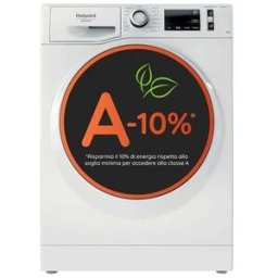 Hotpoint Lavatrice a libera installazione a carica frontale Ariston: 8,0 kg, - NG 847 WM A IT 869991695150