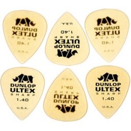 Dunlop Ultex Sharp Players picks 1.40