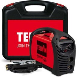 Telwin Force 165 - Saldatrice Inverter (MMA) + Valigetta, corrente continua (DC)