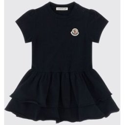 Moncler Abito a polo in jersey Blue Navy Taglia 3M