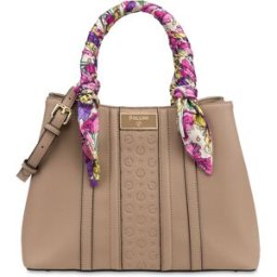 Handle Bag Lirio Small in Soft Pu TAUPE/TAUPE, one_size, Pollini one_size