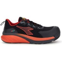 Scarpe antinfortunistiche basse nero arancione S3S SC SR HRO ESD Diadora utility Vortex DA2 Low 42