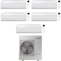 Samsung Climatizzatore Windfree Avant S2 Wifi Penta Split 9000+12000+12000+12000+12000 Btu Inverter A++ R32 Aj100txj5kg
