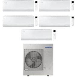 Samsung Climatizzatore Cebu S2 Wi-Fi Penta Split 7000+7000+7000+7000+12000 Btu Inverter A++ In R32 Aj100txj5kg