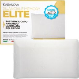 KASANOVA Cuscino guanciale memory Elite