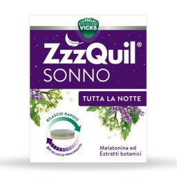 Vicks ZzzQuil Sonno Tutta Notte 28 Compresse – Per Riposo Prolungato