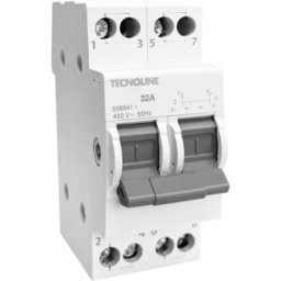 Tecnomat INTERRUTTORE MAGNETOTERMICO TECNOLINE 2P 32A 6KA 500VDC
