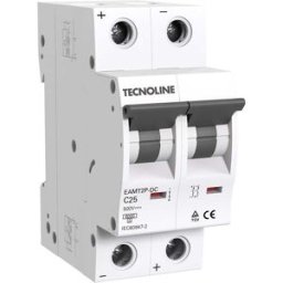 Tecnomat INTERRUTTORE MAGNETOTERMICO TECNOLINE 2P 25A 6KA 500VDC