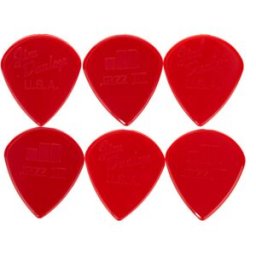 Dunlop Jazz III Nylon Sharp Red 6PC rosso
