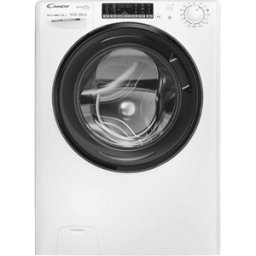 Candy CSOW41076TWMB8-S LAVASCIUGA, Caricamento frontale, capacità lavaggio 10 kg, asciugatura 7 17 programmi, Profondità 58 cm, Giri 1400 rpm, Bianco, Nero, Classe E